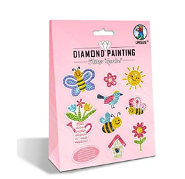Diamond Painting Sticker Garten